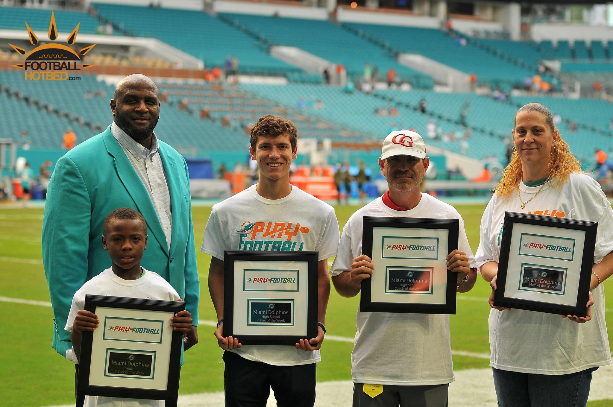 Miami Dolphins Host Football Unites Program Plus Week 9 Junior Dolphins ...