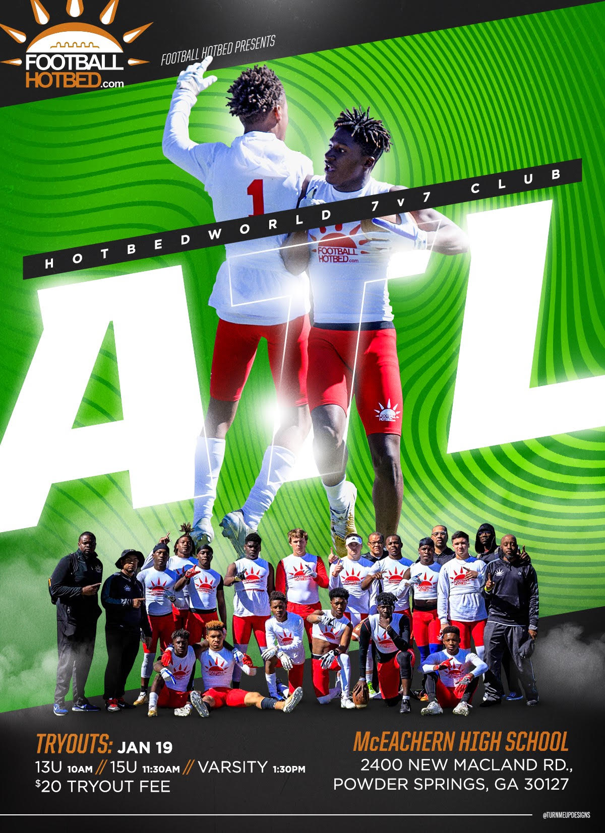 Football Hotbed 7v7 Atlanta Club Showcase Tryouts ...