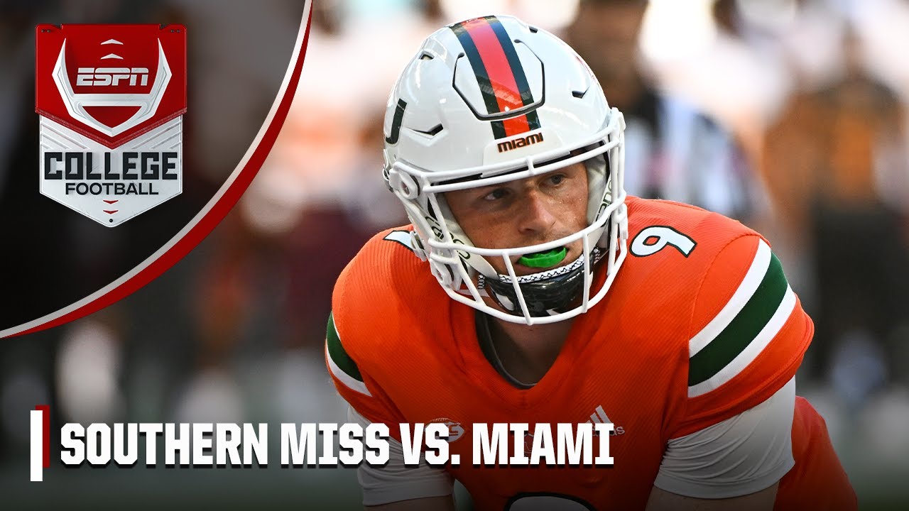 Southern-Miss-Golden-Eagles-vs.-Miami-Hurricanes-Full-Game-Highlights -  Football Hotbed