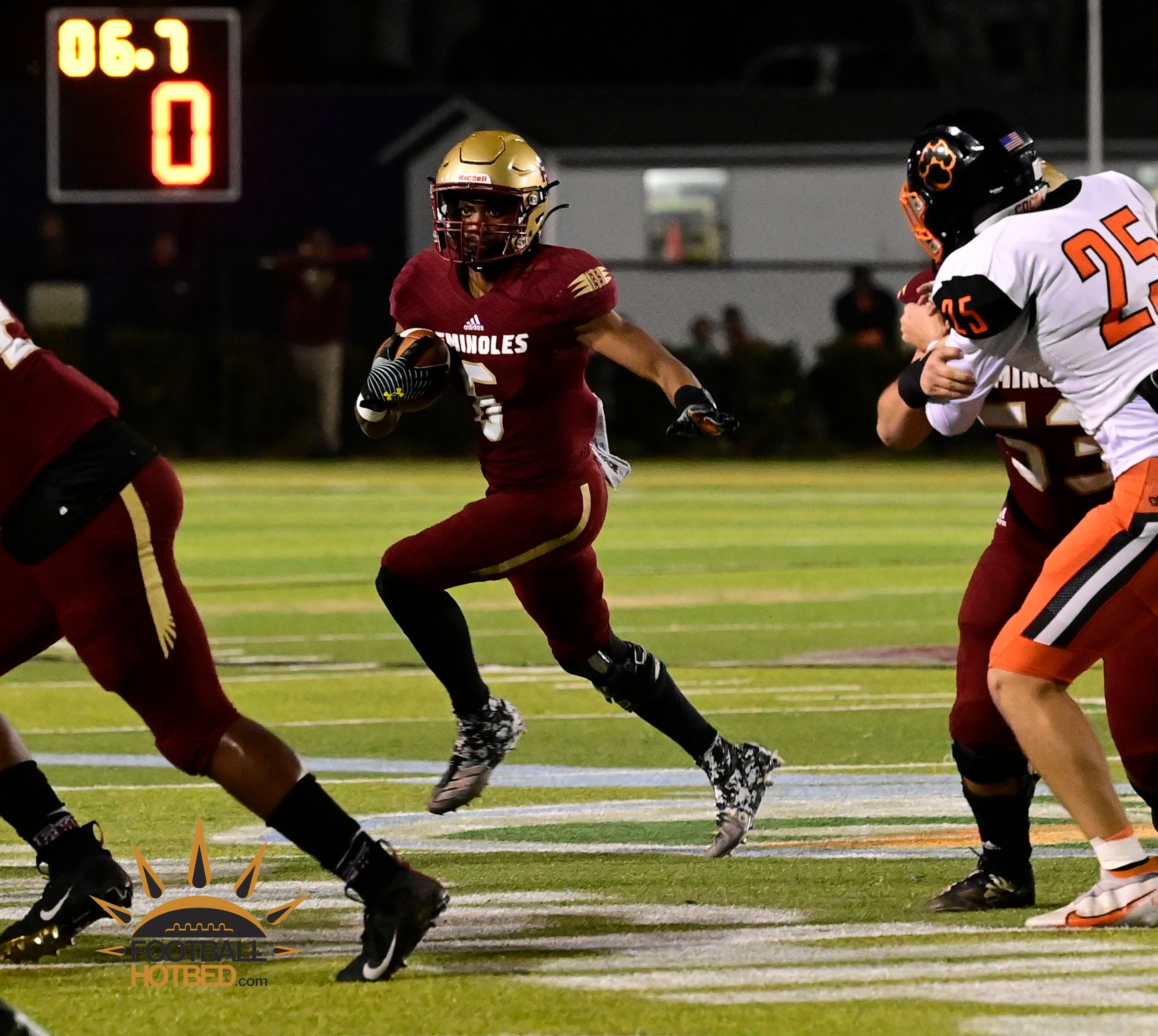 Cocoa Tigers Def. Florida High Seminoles 38-31 (OT) - Football Hotbed