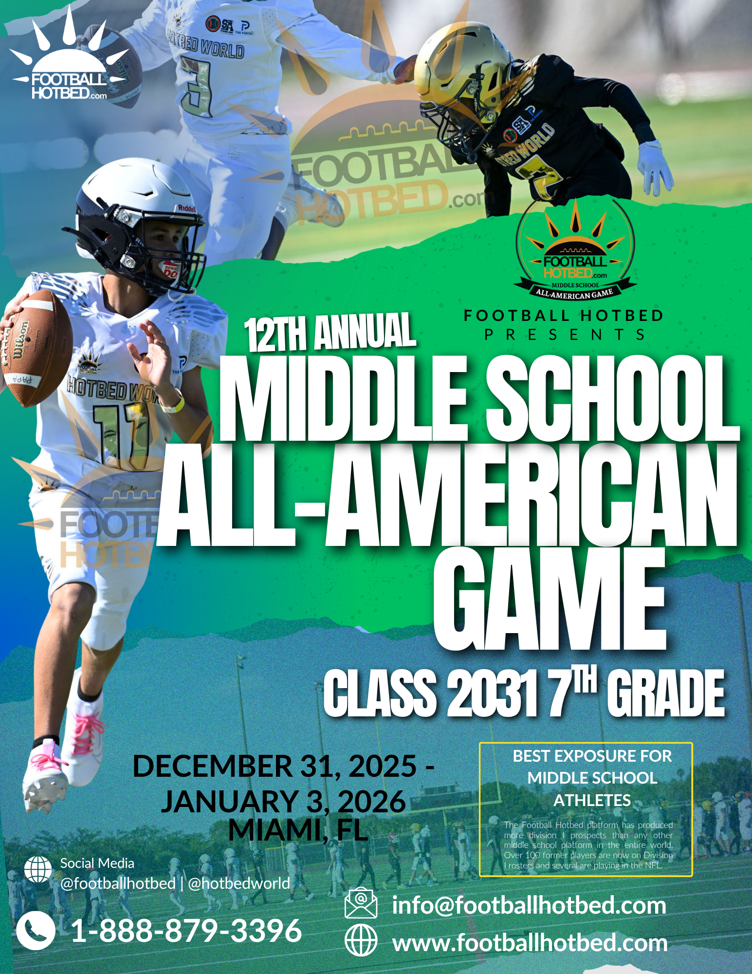 12th Annual Middle School All-American Games | Class of 2031
